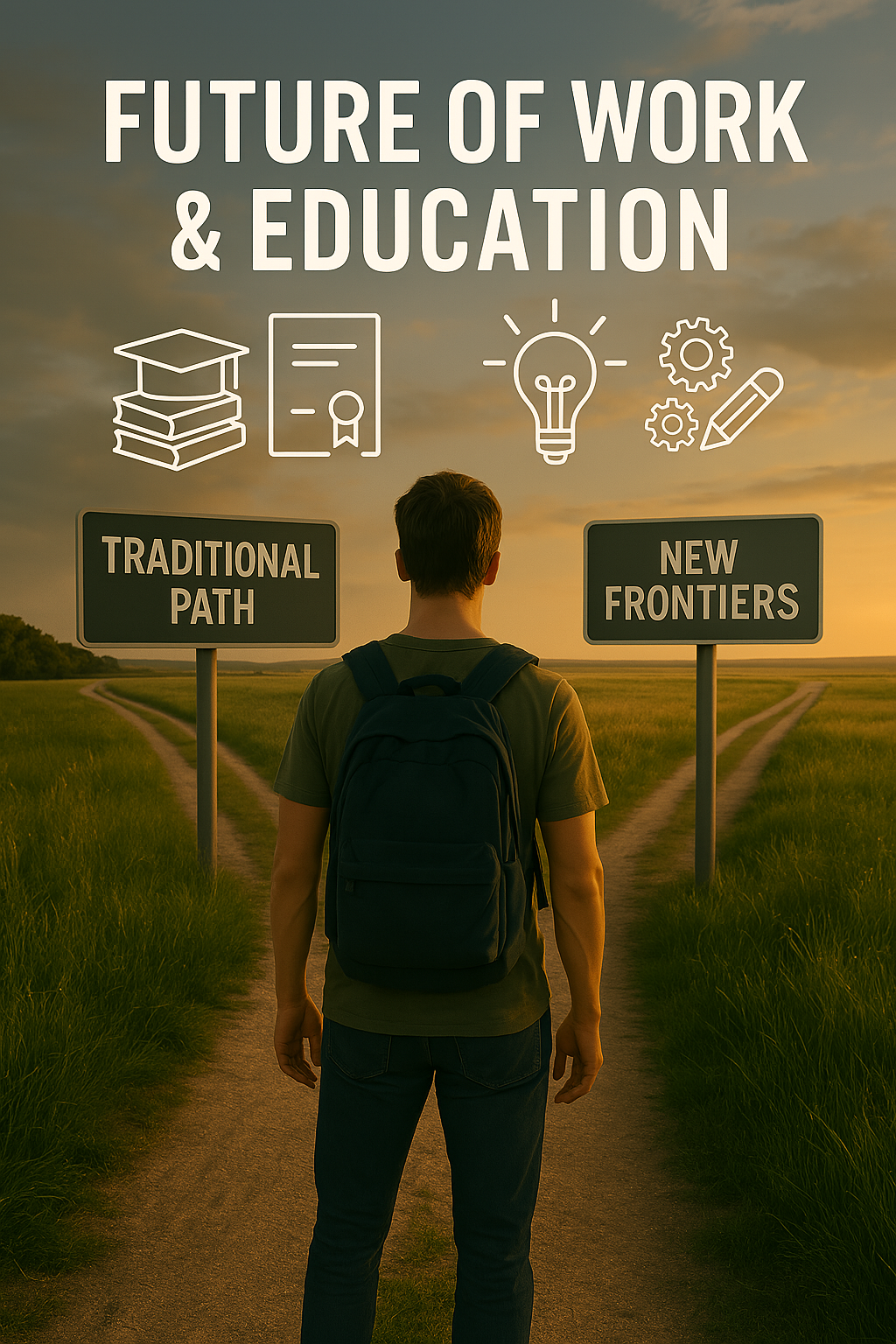 Education & Work in the Post-AGI Era: A Step Closer to Living